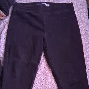 Old Navy Black Jeggings Stretchy Comfortable Design